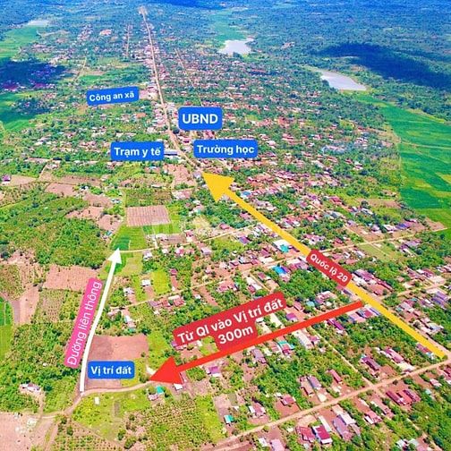 517m2 đất gần quốc lộ 29, thuộc KDC đường bàn cờ, TX Buôn Hồ, 380triệu