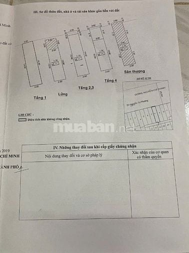 🌷 🌷 🌷 BÁN NHÀ 2 MẶT TIỀN TRƯỚC VÀ SAU : 111 NGUYỄN CHÍ THANH 