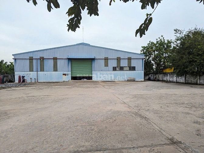 Cho thuê kho xưởng xã Mỹ Lộc, Cần Giuộc,Long An,KV: 5.300m2,X: 2.000m2