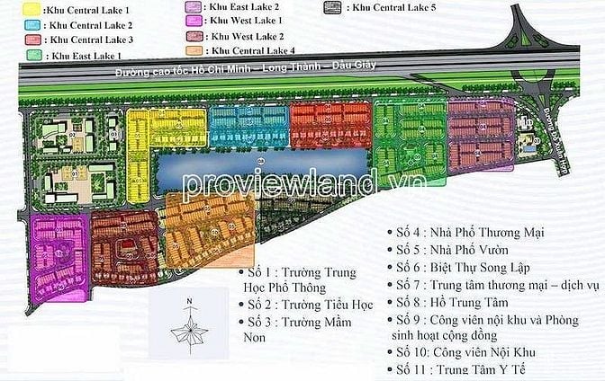 Cho thuê nhà phố Lakeview Novaland, full nt, 5x20m, 4 tầng, 5PN - 6WC