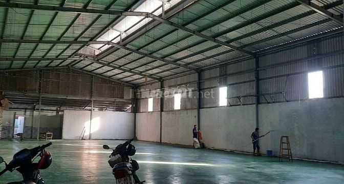 Cho thuê nhà kho xưởng mặt tiền đường Bình Mỹ , Củ Chi , DT: 10x35m