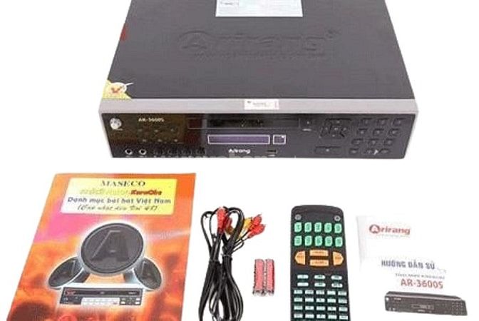 Đầu karaoke 5 số Arirang AR-3600S đã trở lại Việt Nam