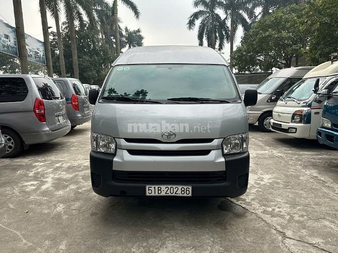 Bán xe 16 chỗ Toyota Hiace nhập nhật máy xăng,đời 2016 