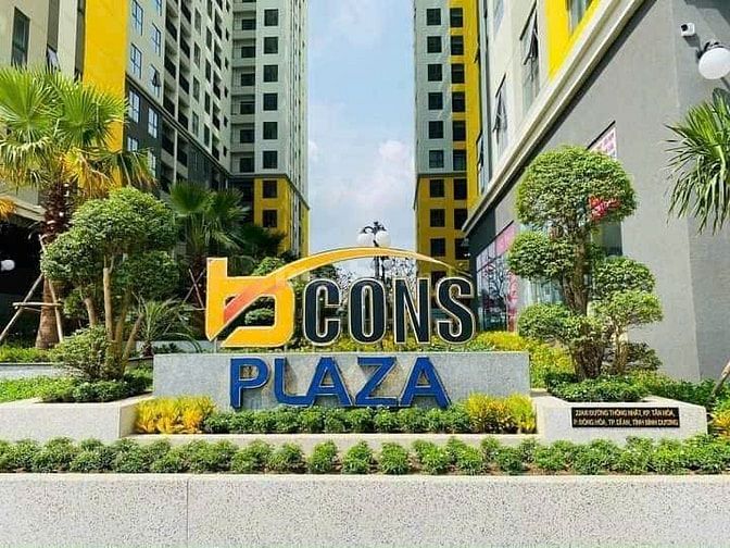 Chính chủ bán Căn hộ Chung cư Bcons Plaza tầng10 2PN-2WC đã có Sổ Hồng