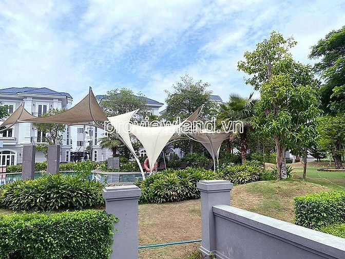 Bán biệt thự SOL Villa, Cát Lái, Q2, 15x22m đất, 3 tầng, 4PN, full nt