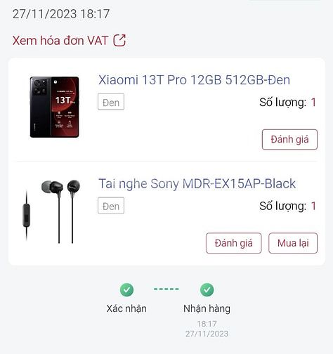 Xiaomi 13T Pro 12/512GB còn bảo hành