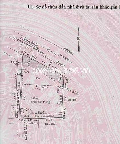 Bán nhà mặt tiền Lê Văn Sỹ, Phường 13, Quận 3, 923m2 đất, 4 tầng