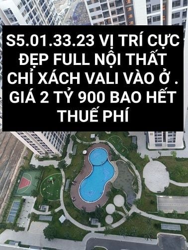 S501.3323 View Cực ĐẸP .FULL NỘI Cao Cấp. VINHOMES GRAND PARK Q9 