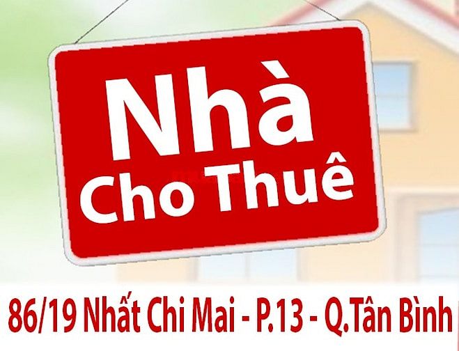 Nhà Cho Thuê Nguyên căn: 86/19 Nhất Chi Mai P.13 Q.Tân Bình dt:11m2 2L