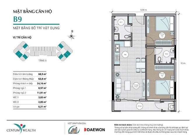 Bán căn hộ cao cấp khu vực sầm uất nhất thành phố thủ đức( quận 9 cũ )