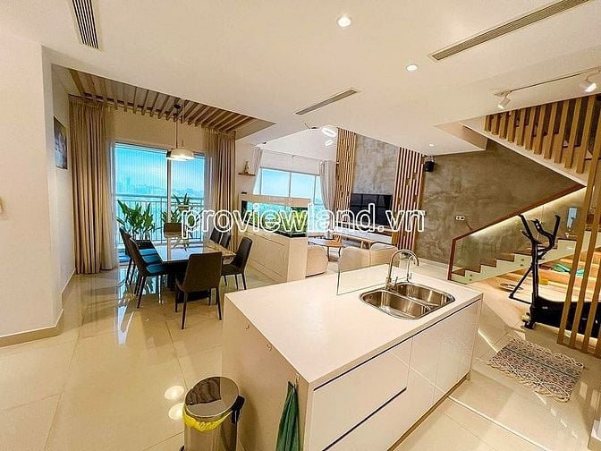 Cho thuê căn Penthouse Tropic garden, 2 tầng thông nhau, 288m2, 3PN