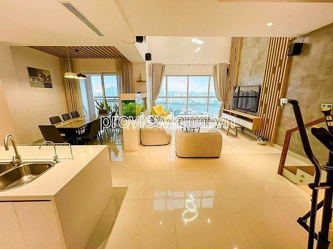 Cho thuê căn Penthouse Tropic garden, 2 tầng thông nhau, 288m2, 3PN