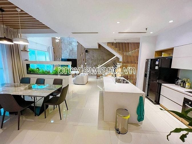 Cho thuê căn Penthouse Tropic garden, 2 tầng thông nhau, 288m2, 3PN