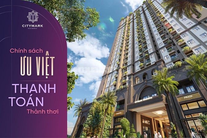 Bán căn hộ CityMark Residence duy nhất đang triển khai tại Phú Mỹ