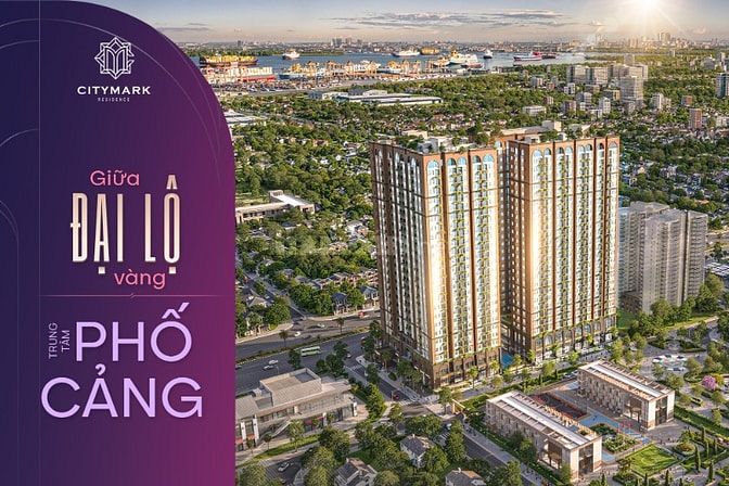 Bán căn hộ CityMark Residence duy nhất đang triển khai tại Phú Mỹ