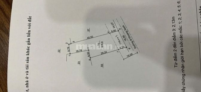 Chính Chủ Cần Bán Rẻ Mảnh đất tại xã Vân Hoà Ba Vì Hà Nội DT 856,8m2 