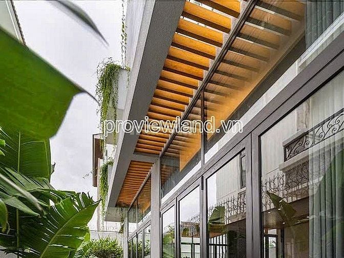 Villa cho thuê tại khu Villa Thủ Thiêm,217m2, 1 hầm + 4 tầng