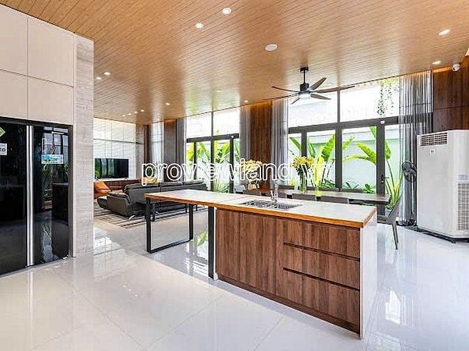 Villa cho thuê tại khu Villa Thủ Thiêm,217m2, 1 hầm + 4 tầng