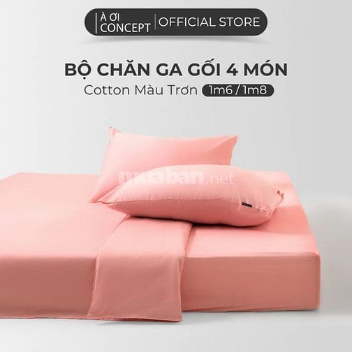 À Ơi Concept: Bộ chăn ga gối cao cấp, mền mịn, đa dạng mẫu mã