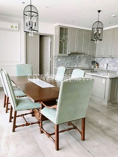 Penthouse Masteri Thảo Điền bán, 265m2, 2 tầng, 3PN, view sông, nt