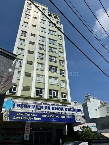  Bán nhà 2 mặt tiền Nơ Trang Long_Bình Thạnh. DT: 26mx18m, 338m2, 2T