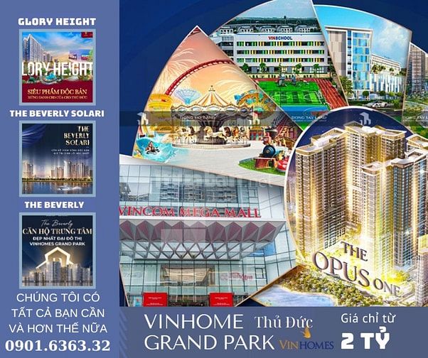 Bán căn hộ Vinhomes Grand Park vài suất cuối độc quyền giá ưu đãi tốt 