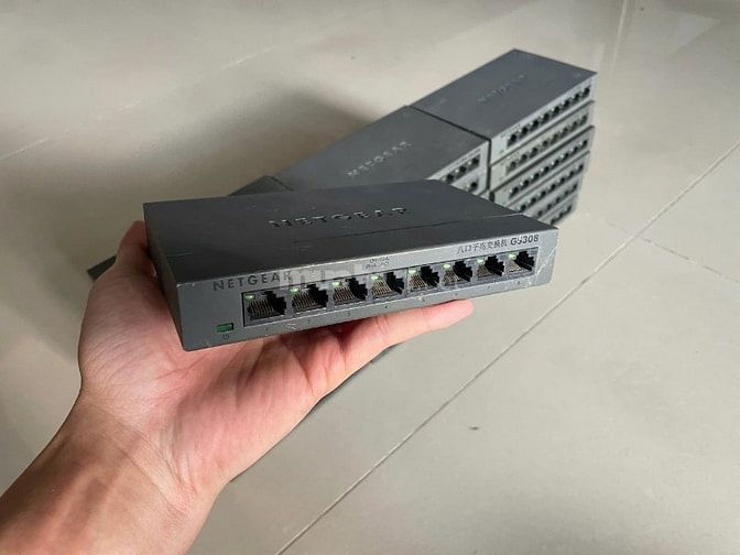 Bộ chia nguồn Switch Netgear GS308