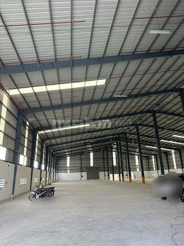 Cho thuê kho xưởng KCN Tân Thạnh Đông, Củ Chi, KV: 6000m2, X: 3600m2