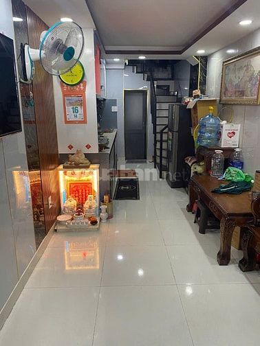 Nhà mới hẻm4m dt 25,3m2,3PN,SH đã hoàn công 99m2,ngay trong Chợ Bàn Cờ