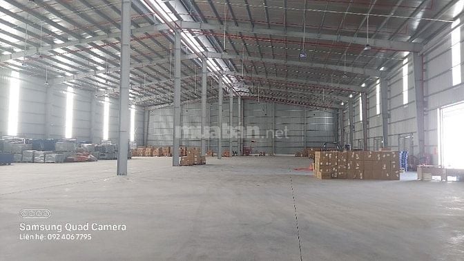 Cho Thuê Kho Mới tại Long Biên, PCCC Tự Động, cao 13m giá rẻ 