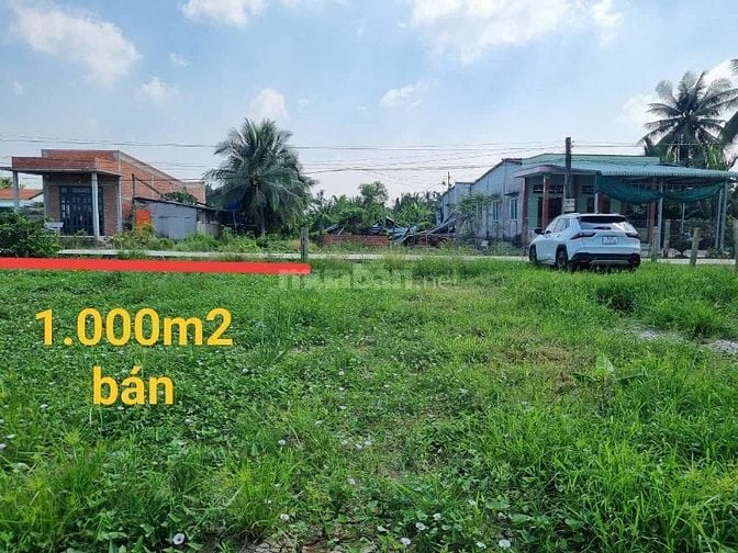 Bán 1000m2 đất lúa Hoà Phú đường đan 3m