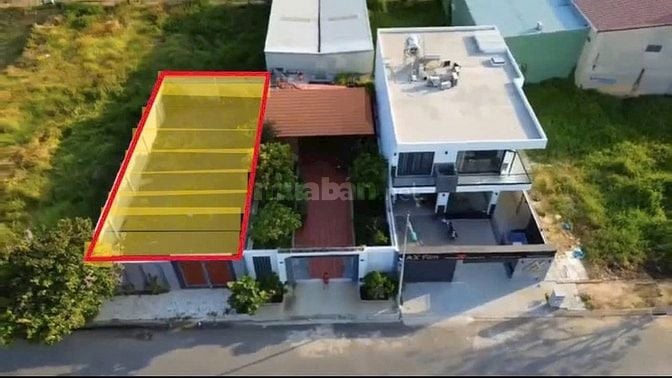 Bán lô đất biệt thự mặt sông 220m2(10x22) full thổ cư, sau chợ Đầu Mối