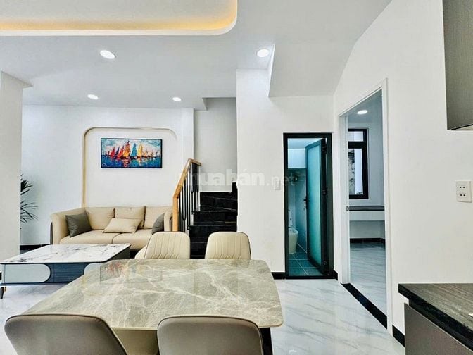 Bán nhà 2 tầng hẻm đẹp 138/ Nguyễn Thái Sơn P4 GV, đất 56m2, gần mt