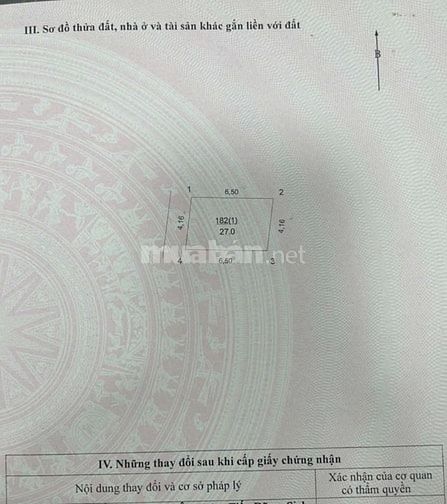 GẤP - CẦN TIỀN HẠ GIÁ - Bán nhà Lĩnh Nam - Hoàng Mai - 30m - 4,75 tỷ