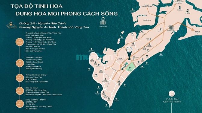 Sở hữu căn hộ 72m2 view biển, sở hữu lâu dài tại Vũng Tàu