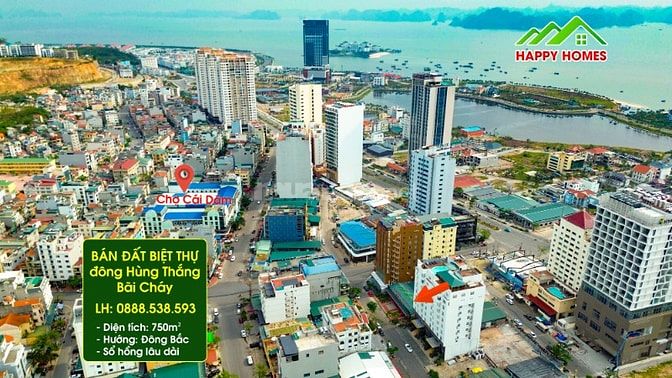 2 LÔ ĐẤT VIP BIỆT THỰ BÃI CHÁY, HẠ LONG - CHỈ 7x tr