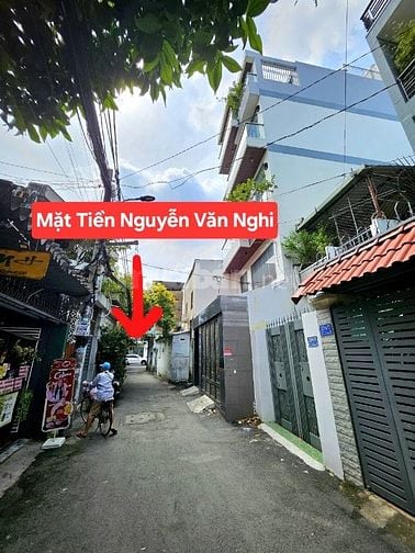 Bán nhà 334/5 Nguyễn Văn Nghi p7 Gò Vấp, hẻm xe hơi- vị trí kinh doanh