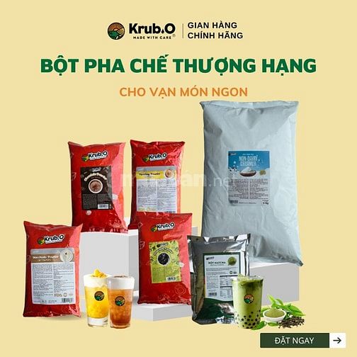 Tìm nhà phân phối nguyên liệu trà sữa và cafe, chính sách CK hấp dẫn