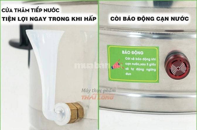 Bán lại giá rẻ nồi hấp bánh bao bằng điện 3 tầng mới tinh.