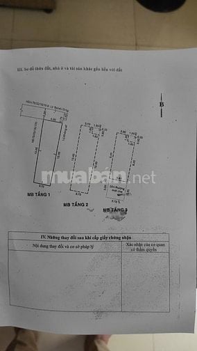 Bán nhà hẻm đường Lý Thánh Tông, Phường Tân Thới Hòa, Quận Tân Phú