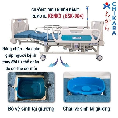 THANH LÝ Giường điện y tế KENKO-BKS-D04 công nghệ Nhật Bản