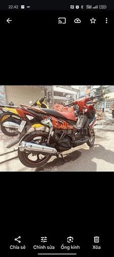 Bán gấp xe Yamaha Nouvo 4 đời 2011, máy êm, mới thay cặp vỏ