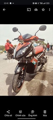 Bán gấp xe Yamaha Nouvo 4 đời 2011, máy êm, mới thay cặp vỏ