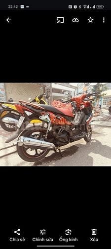 Bán gấp xe Yamaha Nouvo 4 đời 2011, máy êm, mới thay cặp vỏ