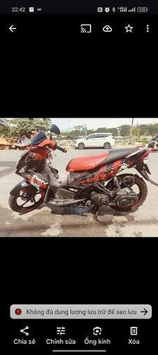 Bán gấp xe Yamaha Nouvo 4 đời 2011, máy êm, mới thay cặp vỏ