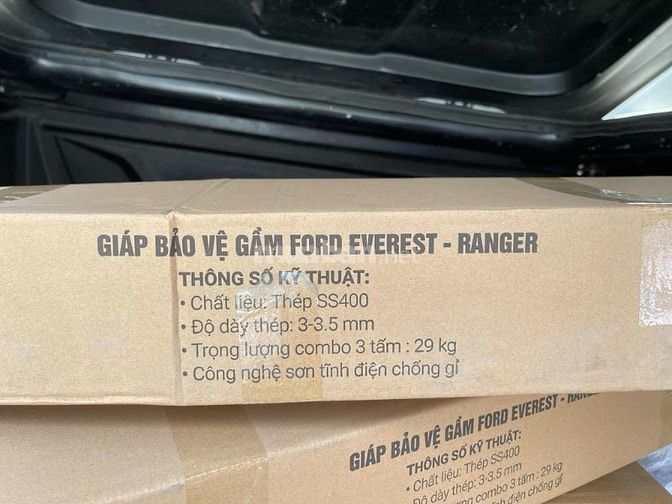 Tấm " GIÁP " bảo vệ gầm xe Ford Everest và Ford Ranger!