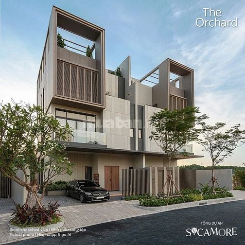 Khu biệt thự Sycamore Vip nhất Tp Mới Bình Dương. Của CĐT singapore 