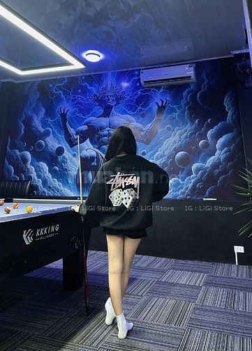 Áo Sweater Stussy đủ size nam và nữ