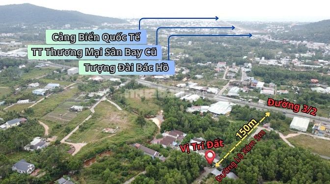 ĐẤT CHÍNH CHỦ 125m2 góc 2 mặt tiền sát trung tâm 900m. QH đất ở