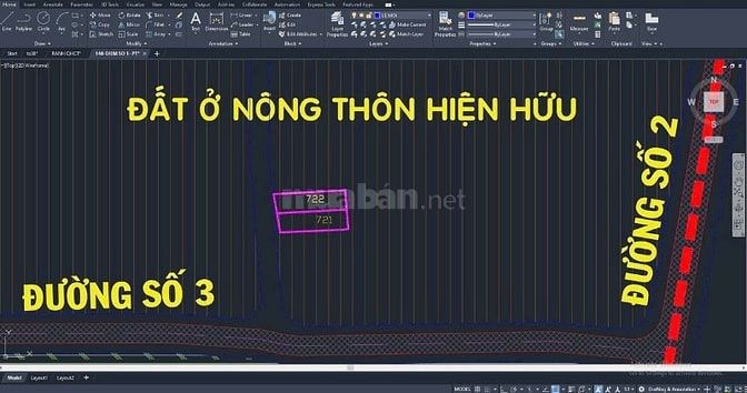 Thật không ẢO - bán lô đất đẹp 130m2 có thổ cư, MT đường nhựa. Giá tốt